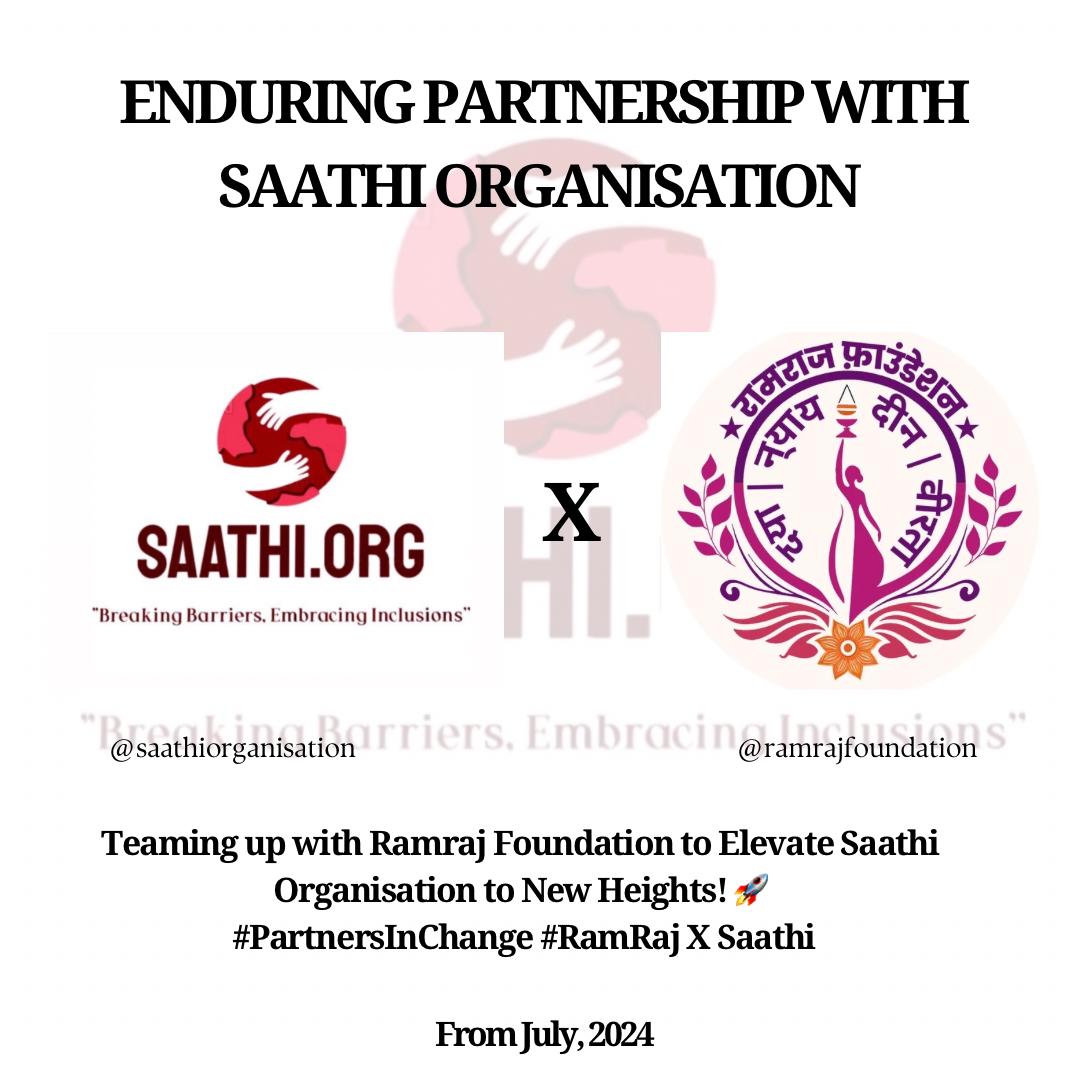 Enduring Partnership with Saathi Organisation